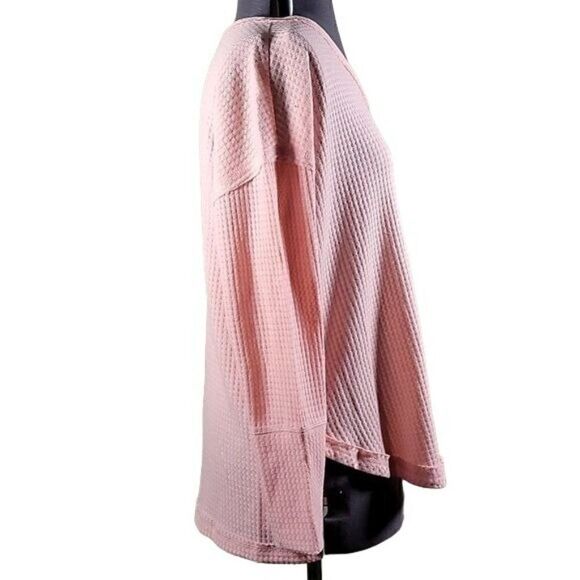 Vintage America Ladies’ Thermal Knit Top Sz S - Picture 3 of 10